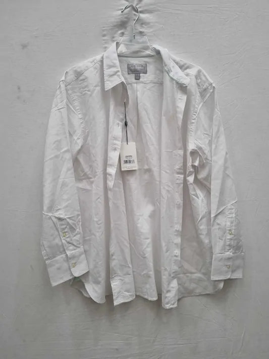 Schöffel - White Walberswick Cotton Shirt Size: Uk 16