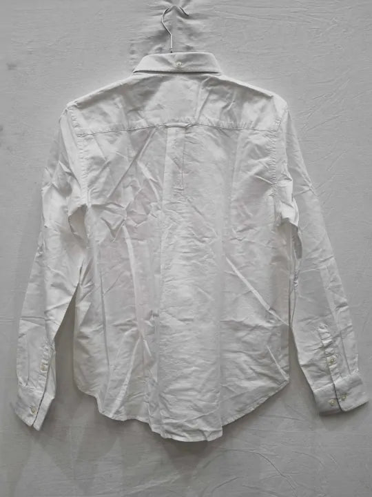 Gant - White Oxford Cotton Shirt  Size: UK 14