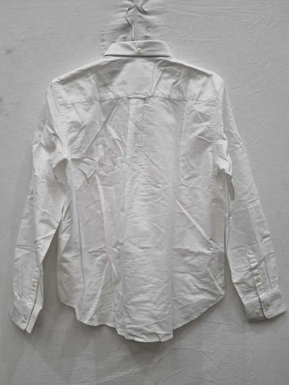 Gant - White Oxford Cotton Shirt  Size: UK 14