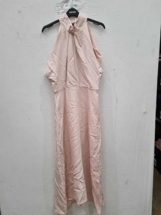 Reiss - Nude Andressa Short Sleeve Dress Size: UK 8