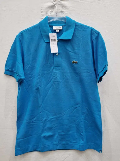 Lacoste - Bright Blue Short Sleeve Polo Shirt  Size: Medium