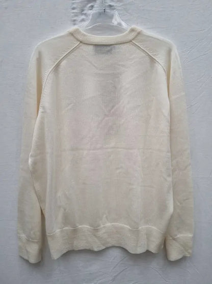 Sonia Rykiel - Black Wool Long Sleeved Jumper Size: Large
