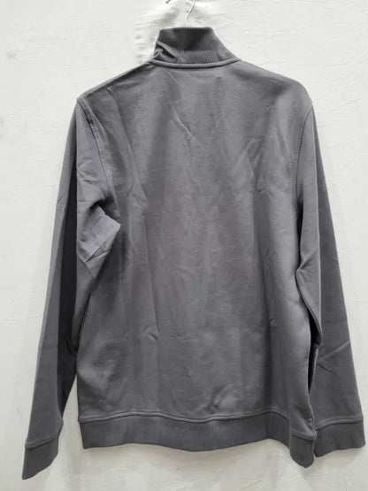 Ted Baker - Charcoal Grey Antram Quarter Zip Jumper Size: Large