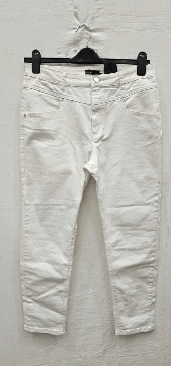 Phase Eight - White Hailee Skinny Jeans - White Size: Uk16