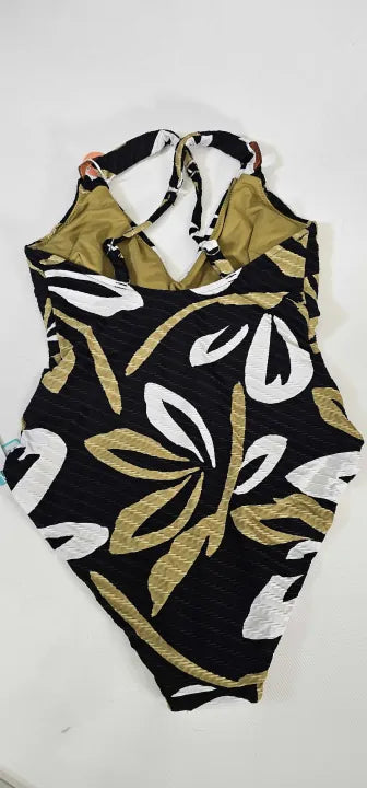 Seafolly - Laguna - Dd V Neck Maillot Size: UK 10