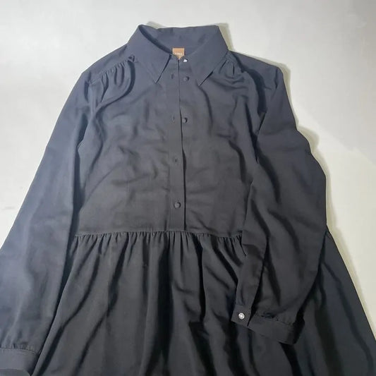 Boss-12- Black Dabesa Mini Dress Size: Uk 12