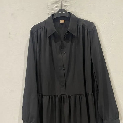 Boss-12- Black Dabesa Mini Dress Size: Uk 12