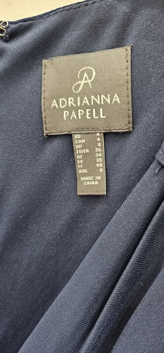 Adrianna Papell Women'S Jersey Draped Jumpsuit Size: Uk8