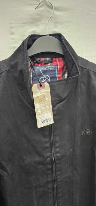 Classic Harrington Jacket - Navy Size: Xl