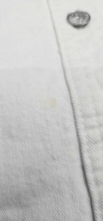 7 For All Mankind - White Leisure Belted Cotton Jacket - White Size: M