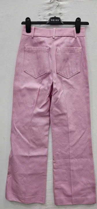 Victoria Beckham - Pink Alina Trouser - Pink Size: Uk4