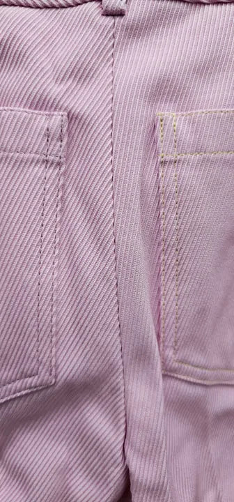 Victoria Beckham - Pink Alina Trouser - Pink Size: Uk4