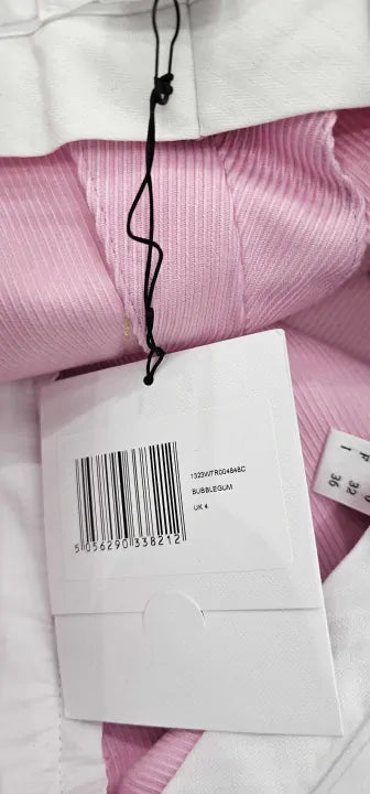 Victoria Beckham - Pink Alina Trouser - Pink Size: Uk4