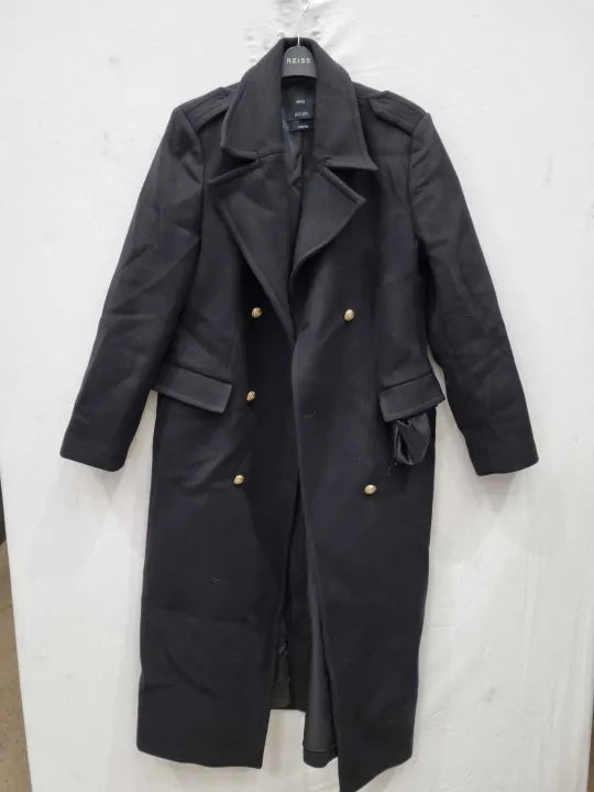Mango Cotton Classic Trench Coat Size: Large