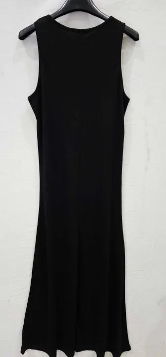 Albaray - Black Jersey Racer Back Maxi Dress - Black Size: UK 10