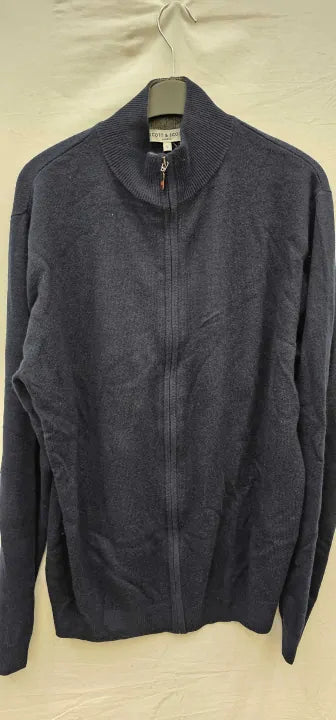 Scott & Scott London - Navy - Zip Size: L