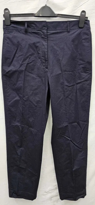 Cos-084900 Beige-12-Navy- Navy -Aciano Chino Cotton Trousers-Navy Size: Eur40