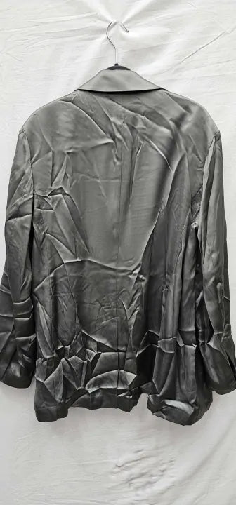 Vince - Grey Drapey Soft Blazer - Grey Size: Uk12