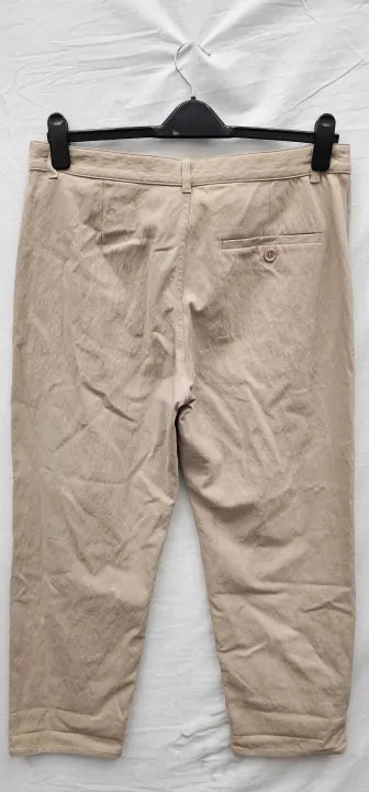 Beige  Trousers Size: Eur44