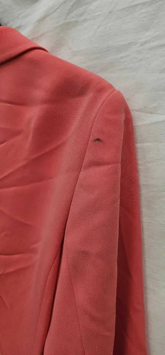 Boss - Pink Jocaluah Single Breasted Blazer - Pink Size: Uk8