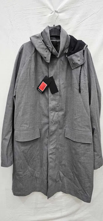 Boss - Grey P-Jared Zip Coat - Grey Size: 54