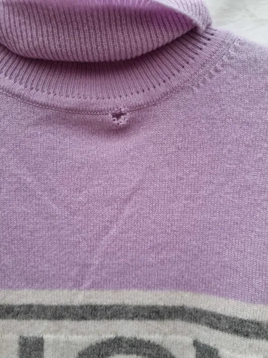 Scott & Scott London Lilac Snow Babe Cashmere Jumper Size: Medium