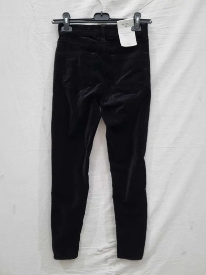 Reiss - Black Lux Skinny Stretch Jeans Size: 27R