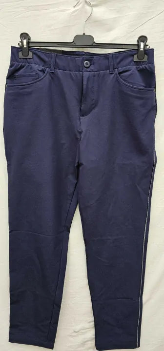 Under Armour-1366359-410-14-Navy-Navy Links 5 Pocket Stretch Golf Trousers-Navy Size: Uk14