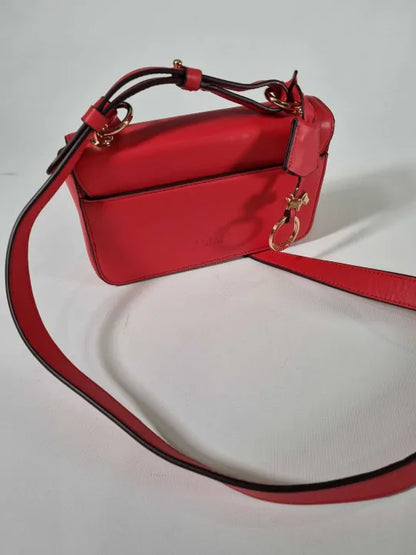 Radley - Bright Red Hanley Close Mini Flapover Crossbody Size: *