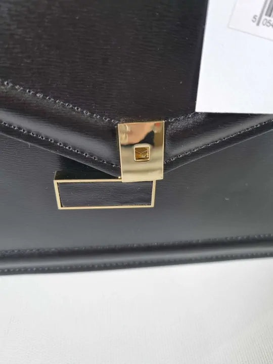 Luisa Vannini - Black Leather Handbag Size: *