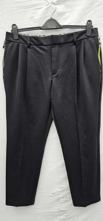Boss - Black Keen Double Pleat Trousers - Black Size: 52