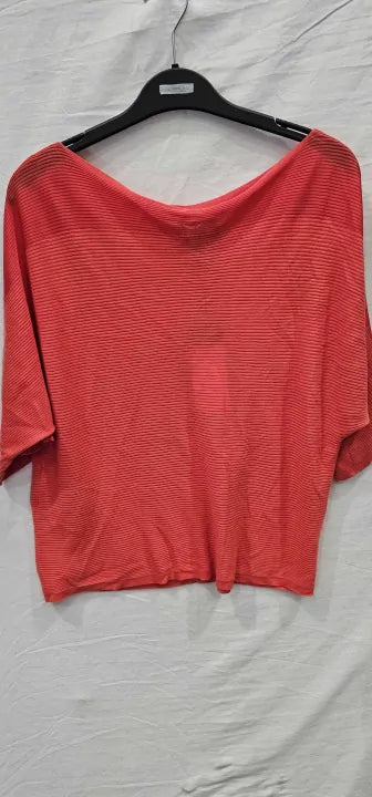 Emporio Armani - Red Knitted Top - Rosso Dolce Size: L
