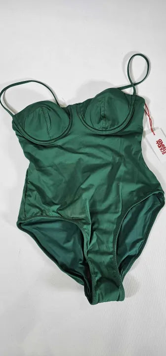 Solid & Striped - Green Gianna Swimsuit - Green Size: M
