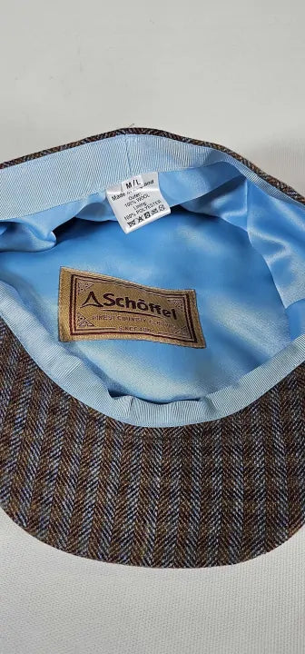 Schoffel Countryman Tweed Cap Buckingham Tweed  Size: M/L
