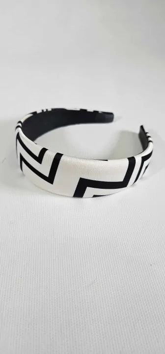 Missoni - Black And White Wide Headband - Multi Size: *