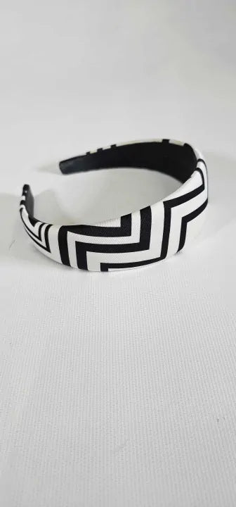 Missoni - Black And White Wide Headband - Multi Size: *