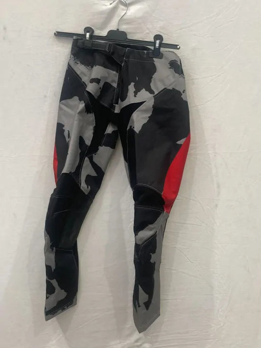 Alpinestars Kids Racer Tactical Cast Grey Camo Mars Red Pants Size: Eu 42