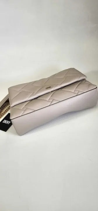 Dkny-R233Bu16 Stn-*-Beige-Stone Willow Shoulder Bag-Beige Size: *