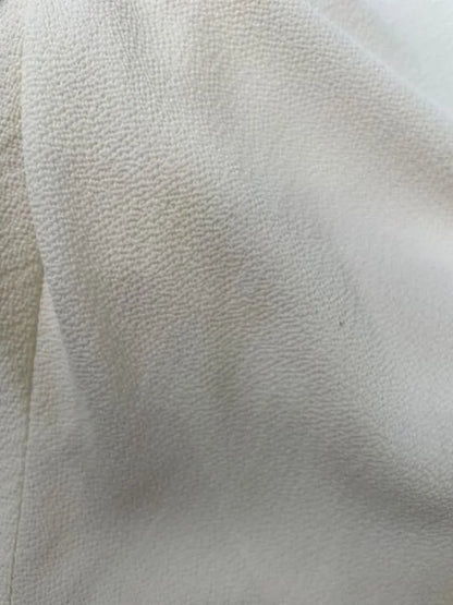 Ralph Lauren - Cream Sleeveless Stretch Midi Dress Size: Uk 6