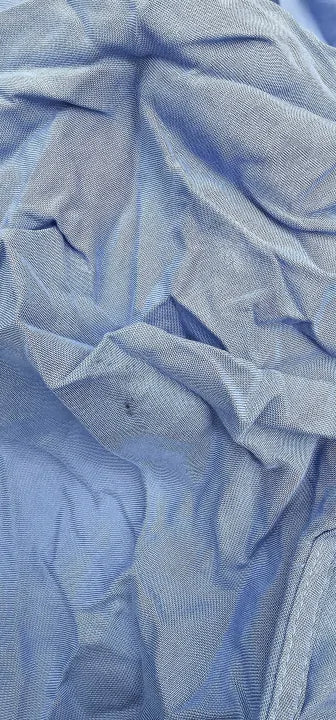 Mango-47008629-52-21-Blue-Blue Lyocell Wrap Blouse-Blue Size: M