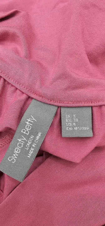 Sweaty Betty - Pink Modal Wide Leg Pant - Pink Size: S