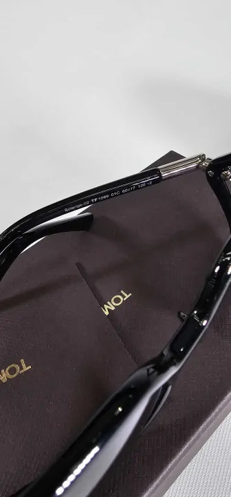 Tom Ford - Black Shiny Tom Ford Solange Sunglasses 60Mm - Size: *