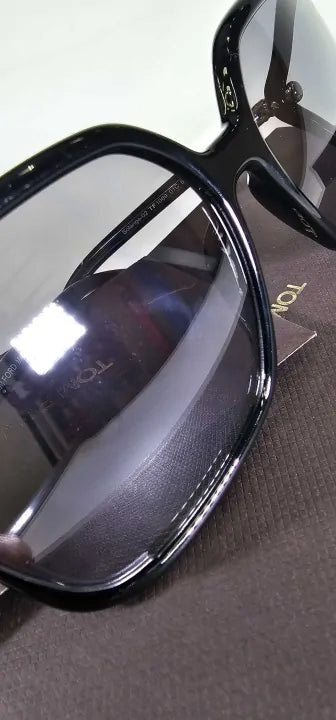 Tom Ford - Black Shiny Tom Ford Solange Sunglasses 60Mm - Size: *