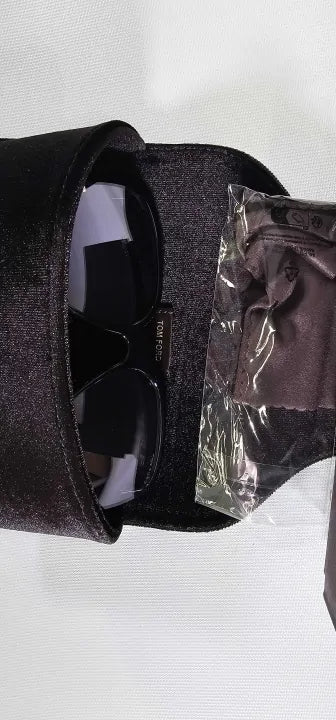 Tom Ford - Black Shiny Tom Ford Solange Sunglasses 60Mm - Size: *