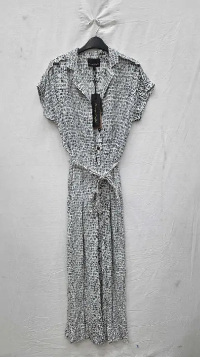 Phase Eight - Navy/white Paige Jumpsuit Size: Uk 8