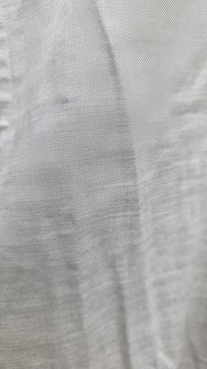 Reiss Soft Grey Zetterberg Casual Cotton Shirt Size: Small