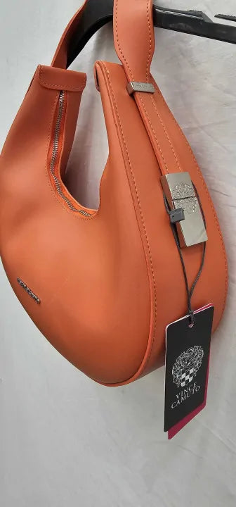 Vince Camuto - Burnt Orange Vince Camuto Leather Shoulder Bag - Orange Size: *