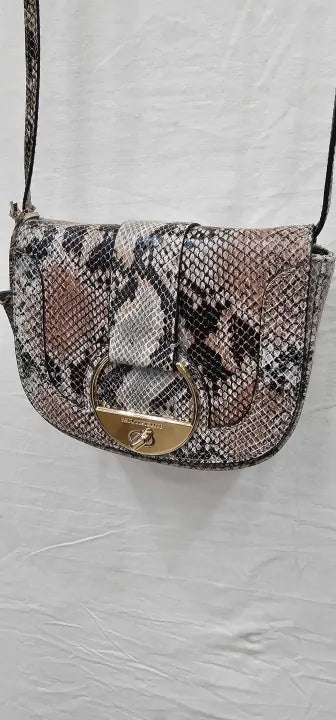 Paul Costelloe-pc6936ax Art538-*-multi-multi Art538 Dianella Split Python Crossbody-multi Size: *