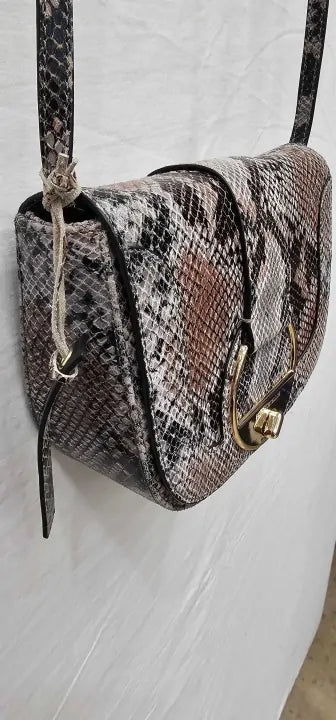 Paul Costelloe-pc6936ax Art538-*-multi-multi Art538 Dianella Split Python Crossbody-multi Size: *