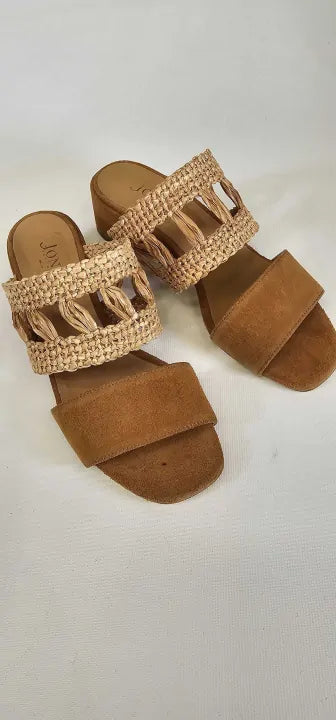 Jones Bootmaker - Women's Tan Kimora Heeled Mules - Brown Size: Uk5